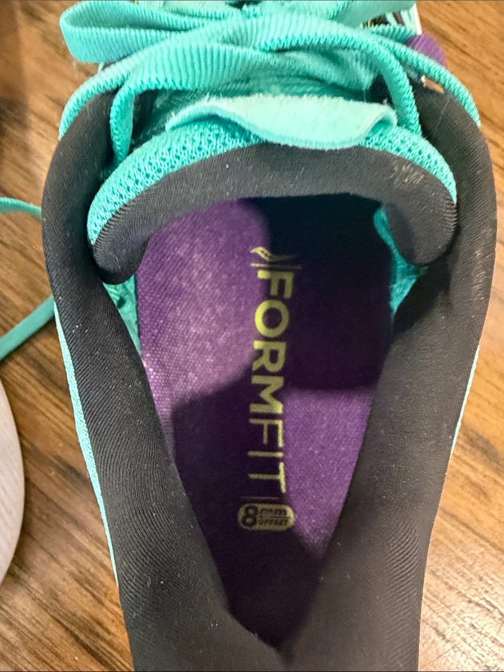 Saucony Women’s Mint Green and Purple Running Shoes - Picture 5 of 5